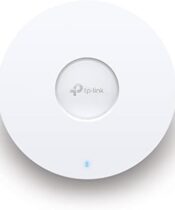 TP-Link EAP610 Ultra-Slim Wireless Access Point for Business | Omada True Wi-Fi 6 AX1800 | DC Adapter Included | Mesh, Seamless Roaming, WPA3, MU-MIMO | Remote & App Control | PoE+ Powered