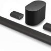 VIZIO 5.1.2 Elevate Sound Bar with Dolby Atmos, 13 Speakers, Wireless Subwoofer, Alexa - 2023 Model, Black