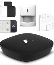 Abode 12 Piece Wireless Security System – Expandable to Protect Your Whole Home - Easy DIY Installation - Optional Professional Monitoring - Compatible with Alexa & Google Assistant